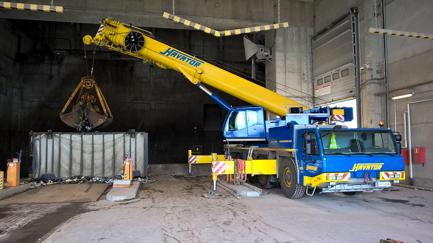 Pienen tilan nostot Havator
